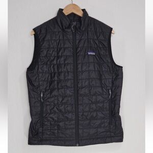 Patagonia Mens Nano Puff Vest Black Gorpcore Primaloft Size M